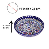 palestinian Large Ceramic serving Bowl