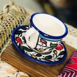 palestinian ceramic cup mug