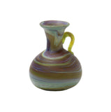 Green Swirl Pitcher Glass Hebron Glass Phoenician 