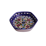 Hexagon Palestinian Ceramic Bowl