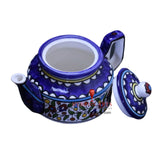palestinian Large Ceramic Teapot Pitcher