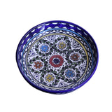 hand painted palestinian Ceramic Bowl