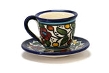 Floral Coffee Mug Hebron Ceramic