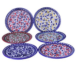 palestinian Floral Ceramic Serving Plate